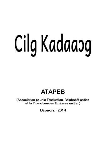 Cilg Kadaaɔg